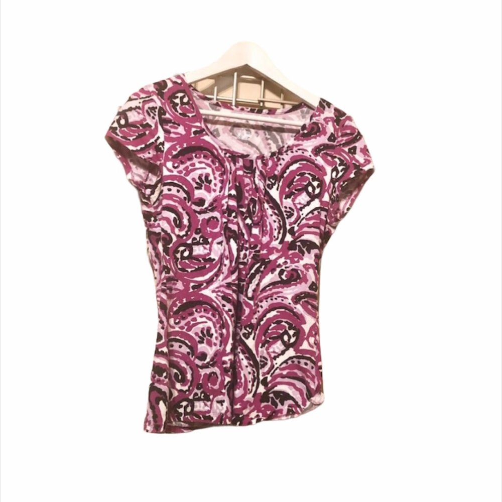 🐠2/$20 Merona Purple Blouse